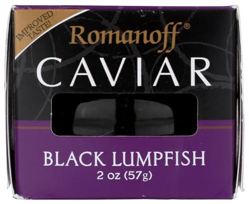 Romanoff Black Lumpfish Caviar, 2 ounce -- 12 per case12