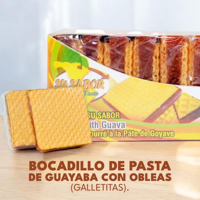 Su Sabor Wafers with Guava / Galletin (8 Units)