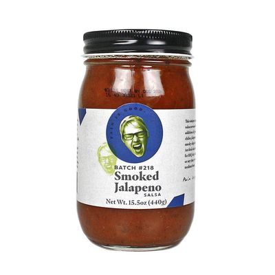 Pain is Good- Smoked Jalapeno Salsa - 15.5 Ounces- Made in USA with Cayenne &amp; Habanero Peppers - All Natural Ingredients, Non-GMO, Gluten-Free, Sugar-Free, Vegetarian, Keto