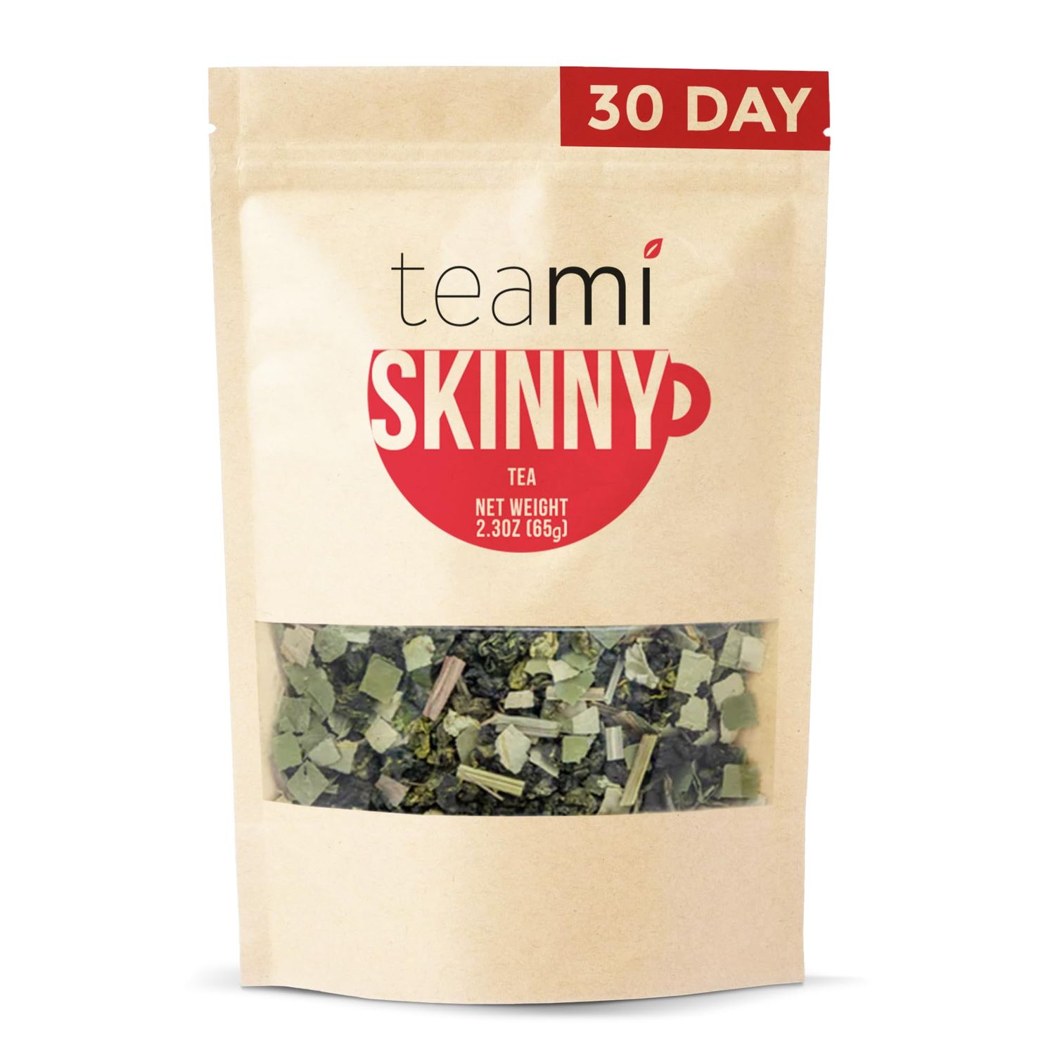 Ultimate Natural Detox Skinny Tea (Loose Leaf) - by Teami Blends - Helps in Weight loss, Boost Metabolism &amp; Energise - Suppress Cravings Naturally - 65G/2.3oz