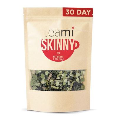 Ultimate Natural Detox Skinny Tea (Loose Leaf) - by Teami Blends - Helps in Weight loss, Boost Metabolism &amp; Energise - Suppress Cravings Naturally - 65G/2.3oz