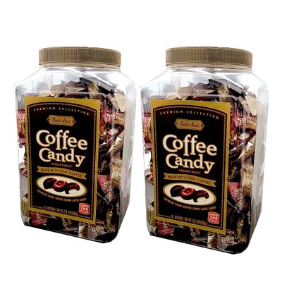 Bali&#39;s Best Coffee Candy Assortment - Original, Espresso &amp; Latte Flavors - 600 Count (Pack of 2 Jars) Coffee Candy Filled Treats for On-the-Go Delight