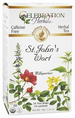 Celebration Herbals St John&#39;s Wort Tea Organic - 24 Herbal Tea Bags