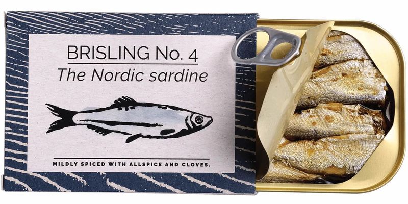 Fangst Brisling No. 4 | Tinned Nordic Sardine with Allspice and Clove | 100g Can