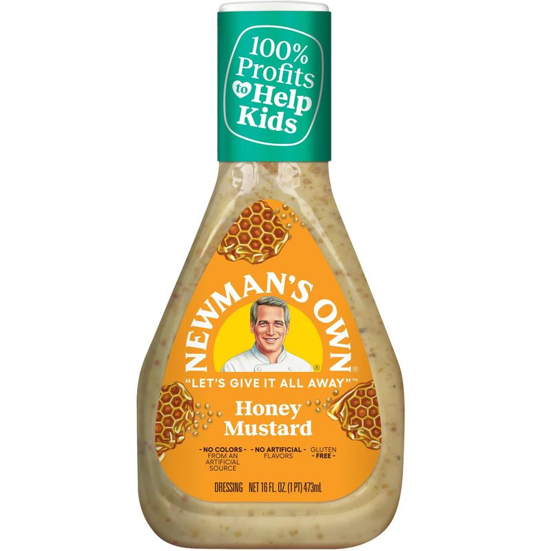 Newman&#39;s Own Honey Mustard Dressing, 16-ounce (Pack of 3)