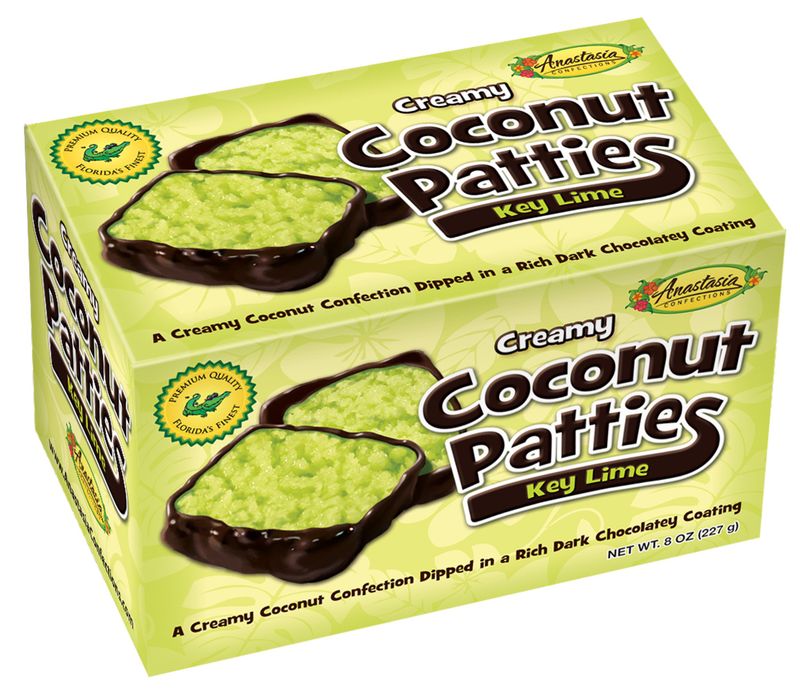 Anastasia 8oz. Key Lime Coconut Patties