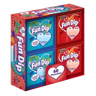 Razz Apple Magic Dip and Cherry Yum Diddly Dip Flavored Fun Dip (0.43oz., 60pk.)