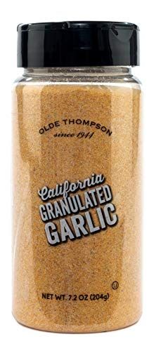 Olde Thompson California Granulated Garlic, Spice Shaker, 7.2 Ounce