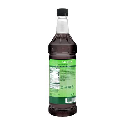 Monins Cold Brew Coffee Concentrate - New &amp; Improved Version - 1 Liter