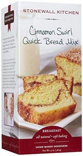Stonewall Kitchen Cinnamon Swirl Quick Bread Mix, 17 oz