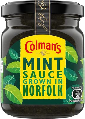 Colmans Fresh Garden Mint Sauce Original Colmans Classic Mint Sauce Imported From The UK England The Very Best Of British Mint Sauce
