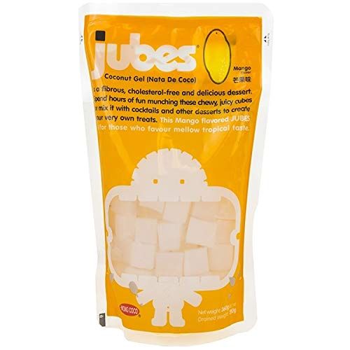 Jubes Nata De Coco, Mango, Pack of 6