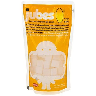 Jubes Nata De Coco, Mango, Pack of 6