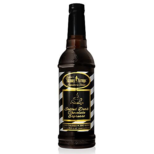 Salted Dark Chocolate Espresso- Jordan&#39;s Skinny Syrups- Sugar Free