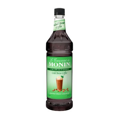 Monins Cold Brew Coffee Concentrate - New &amp; Improved Version - 1 Liter