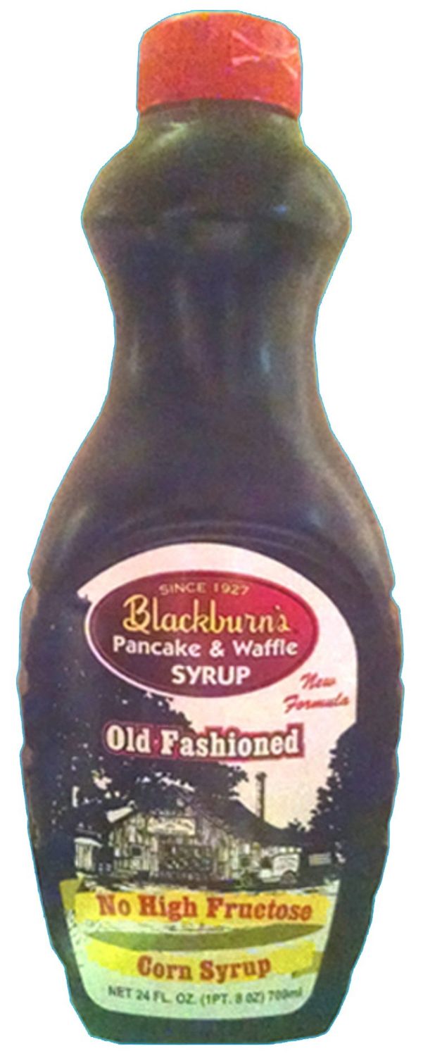 Blackburn-Made Syrup 24oz Bottle (Pack of 3) (Choose Flavor Below) (Old Fashioned Pancake &amp; Waffle Syrup - No High Fructose Corn Syrup))