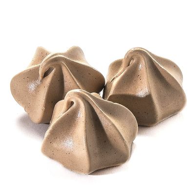 Krunchy Melts Original Meringue Cookies | Chocolate Flavor | Only 80 Calories Per Serving | Fat Free, Gluten Free, Dairy Free (4 Oz)