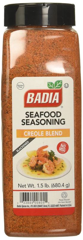 Seafood Seasoning Creole Blend (Blackened) - 1.5 lbs - Badia Spices