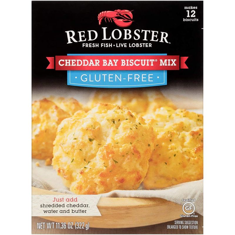 Red Lobster Gluten-Free Cheddar Bay Biscuit Mix (22.72 oz. Total) (2 Pack)