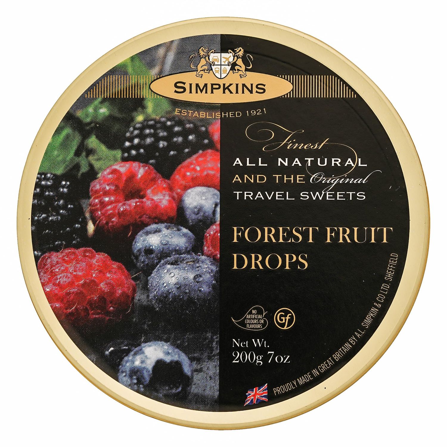 Simpkins 1 Forest Fruit Travel Sweets, 200G