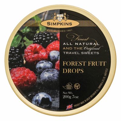 Simpkins 1 Forest Fruit Travel Sweets, 200G