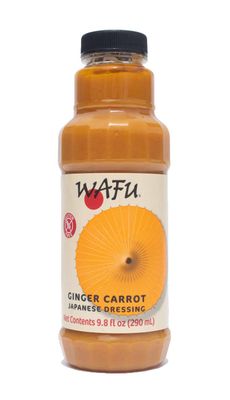Wafu Ginger Carrot Dressing, 9.8 Ounce Bottle