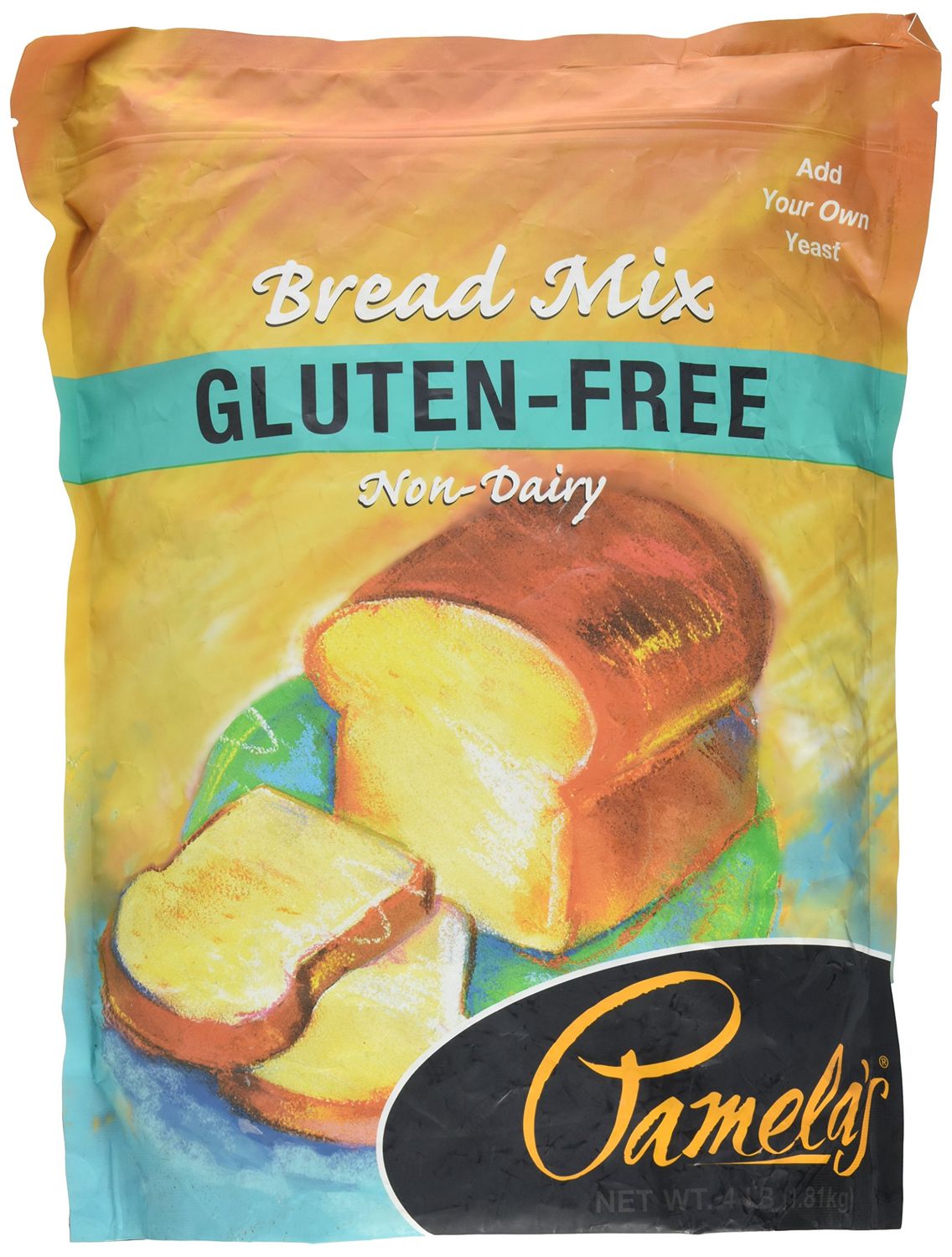 Pamela&#39;s Products Amazing Gluten-free Bread Mix, 4-Pound Bag