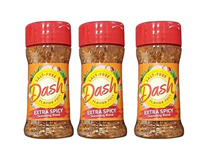Mrs. Dash Extra Spicy, Salt-Free Seasoning Blend Shaker 2.5 Oz (Pack of 3)