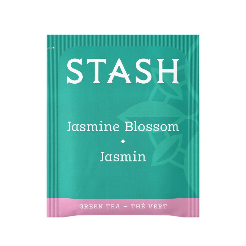 Stash Tea Jasmine Blossom Green Tea - Caffeinated, Non-GMO Project Verified Premium Tea with No Artificial Ingredients, 30 Count (Pack of 6) - 180 Bags Total
