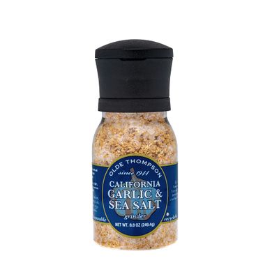 Olde Thompson California Garlic &amp; Sea Salt Grinder, 8.8 Ounce