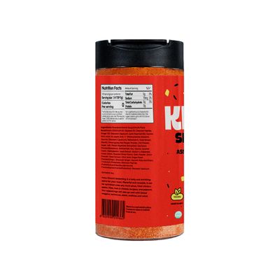 HOXY Journey of Korea Kimchi Seasoning Mix 3.5 oz - ORIGINAL Spicy Seasoning Mix, Rich in Probiotics, Vegan, Gluten Free, NON- GMO, BBQ Dry Rub for Any Meat, Seafood & Vegetables (3.5Oz (Pack of 1))