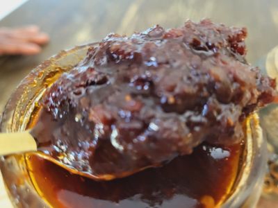 Shito Sauce/Seafood condiment/Chili Sauce/Hot pepper sauce Medium Spicy16 oz jar