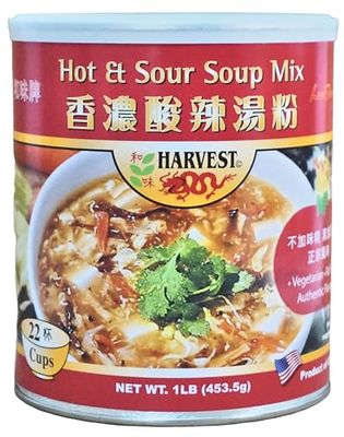 Harvest 2000 Hot and Sour Soup - 16 oz (1 Can)