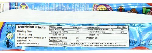 Jovy Fruit Roll, Cherry, 0.75 Ounce (Pack of 48)
