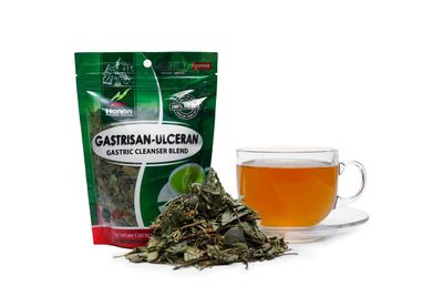 Hanan Peruvian Secrets Gastrisan-Ulceran Herbal Tea | 100% Natural Gastric Cleanser | 1.76oz / 50g Loose Leaf Bag | Naturally Cleanses Digestive Tract and Relieves Stomach Discomfort