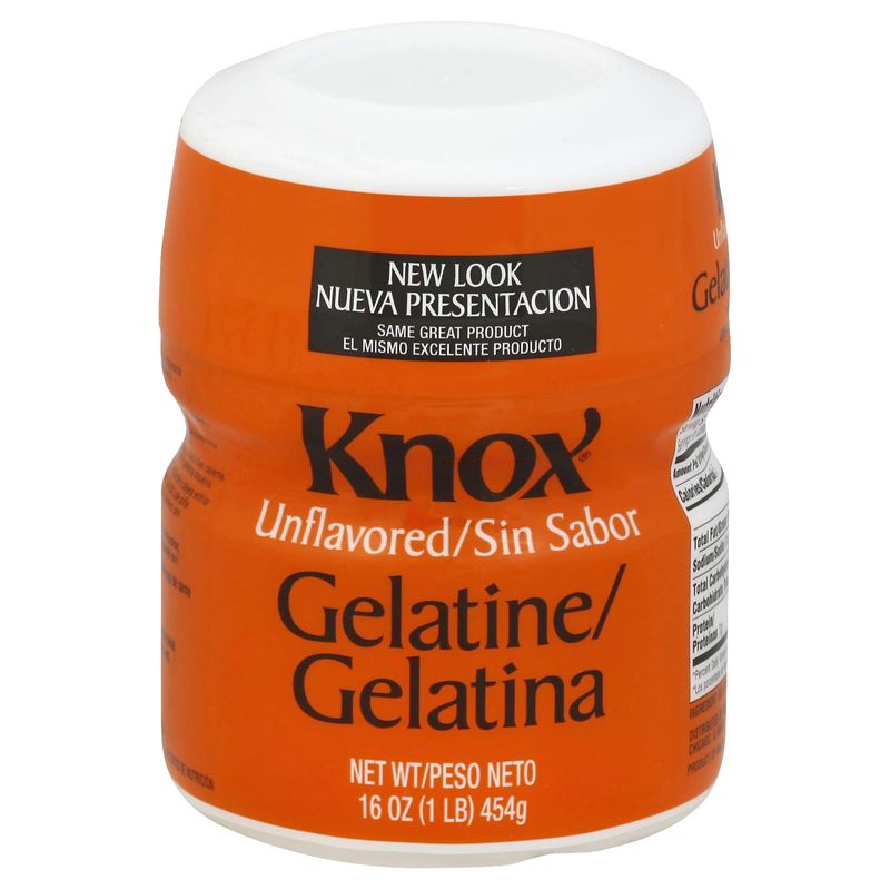 Knox Unflavored Gelatin (16 oz Jugs, Pack of 12)