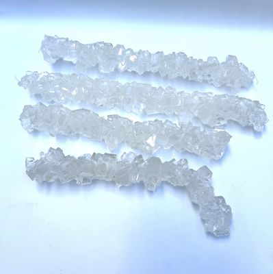 SweetGlob Old Fashioned Rock Candy Crystals on Strings (Clear White, 2 Pound)