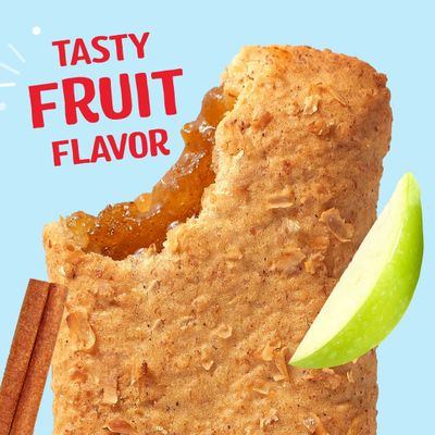 Nutri-Grain Soft Baked Breakfast Bars, Made with Whole Grains, Kids Snacks, Value Pack, Apple Cinnamon, 20.8oz Box (16 Bars)- Pack of 3
