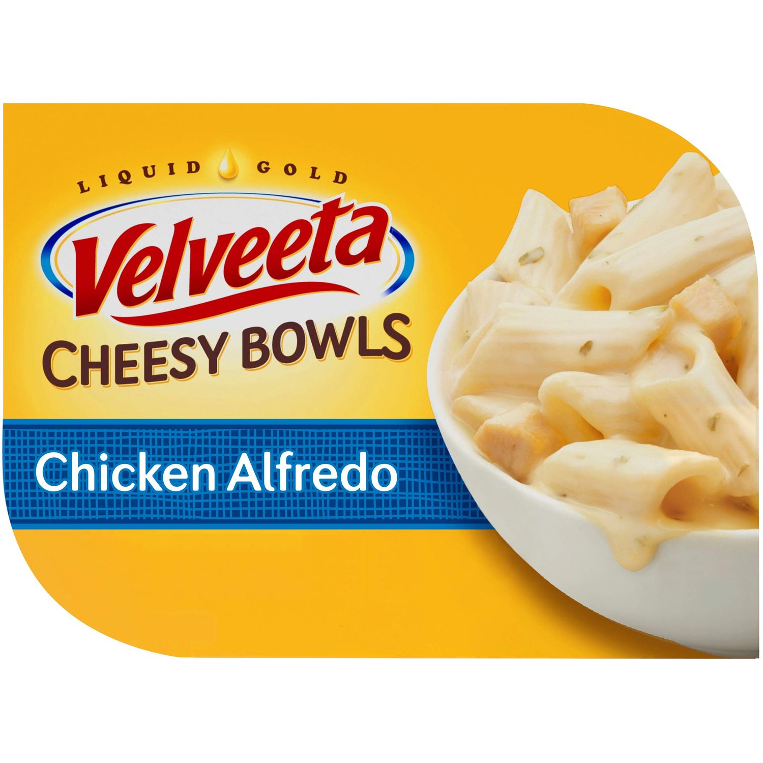 Velveeta Cheesy Bowls Chicken Alfredo Microwavable Meal (9 oz Tray)