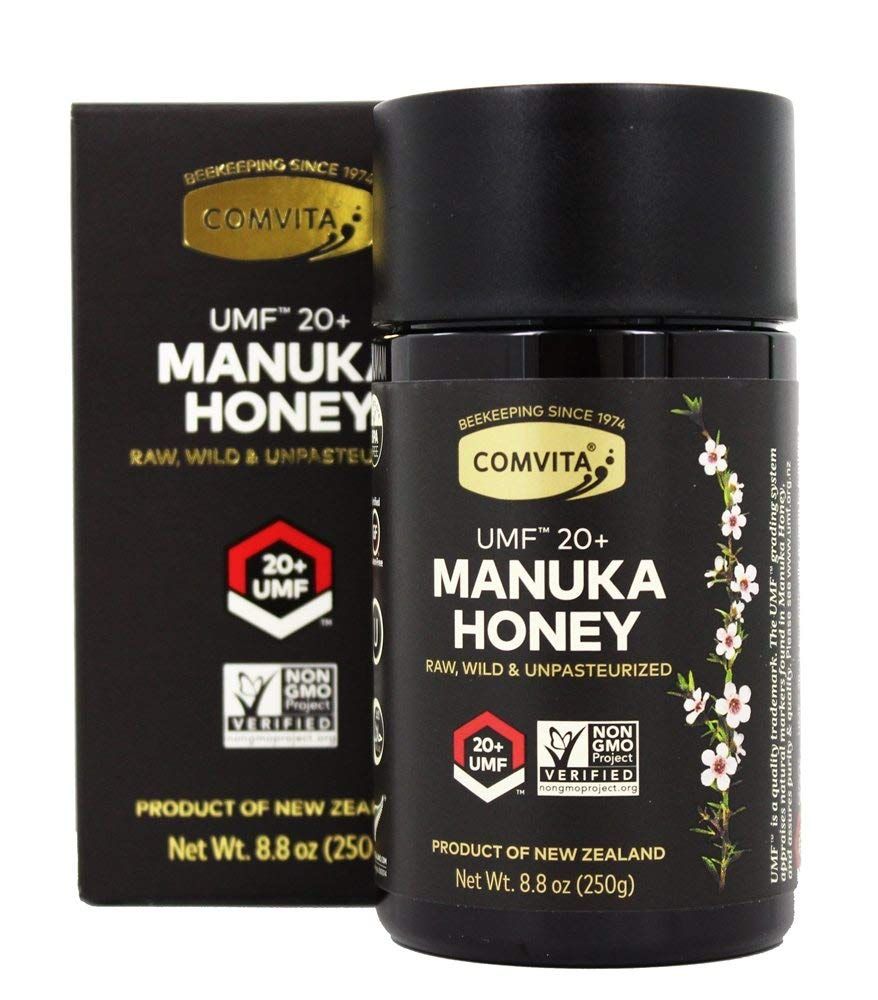 Raw Manuka Honey, Certified UMF 20+ (MGO 829+), 8.8 oz (250 g), Comvita
