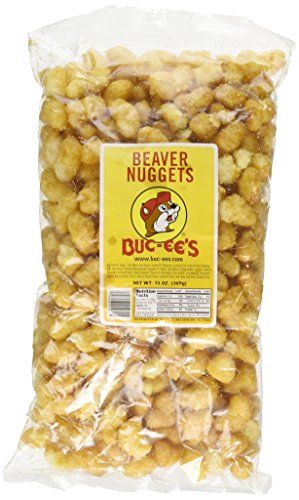 Buc-ee&#39;s Famous Beaver Nuggets Sweet Corn Puff Snacks Texas Bucees, One 13 Ounce Bag