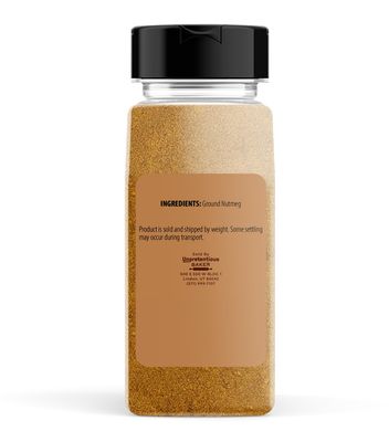 Unpretentious Ground Nutmeg, 9.6 oz, Rich &amp; Warm, Traditional Spice, Aromatic