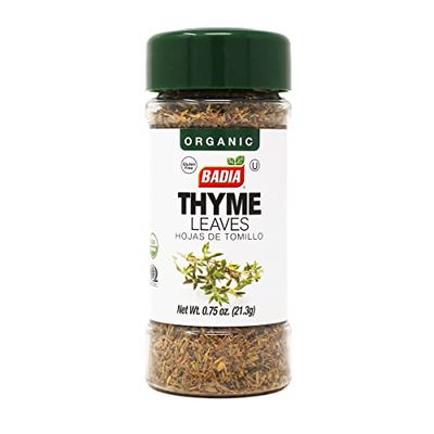 BADIA SPICES Organic Thyme Leaves, 0.8 OZ