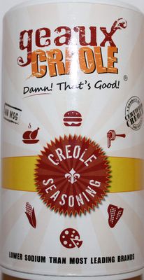 Geaux Creole All Purpose Creole Seasoning, 9 Ounce Shaker (No MSG Blend)