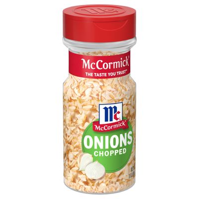 McCormick Chopped Onions, 3 oz (Pack of 12)