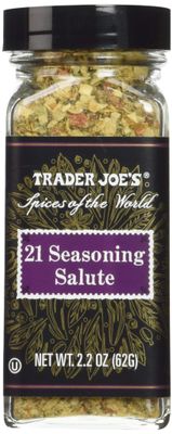 Trader Joe&#39;s 21 Seasoning Salute Blend, 2.2oz, 2 Pack