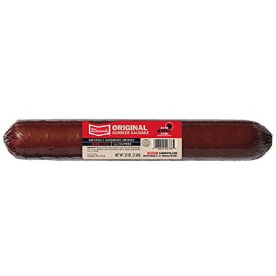 Klement&#39;s Original Summer Sausage, Hardwood Smoked 2 Pounds