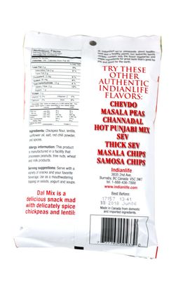 Indian Life Authentic Indian Savories, Dal Mix, 7 Oz
