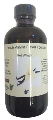 French Vanilla Flavor - Imitation - Sugar Free - Water Soluble Beverage Flavoring for Ice Cream - Soda - Baked Goods - Non-GMO - Gluten Free - Kosher - Vegan -4 ounces