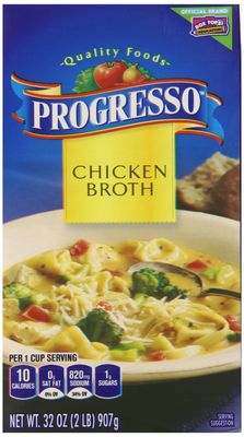 Progresso Original Chicken Broth , 32-Ounce (Pack of 6)